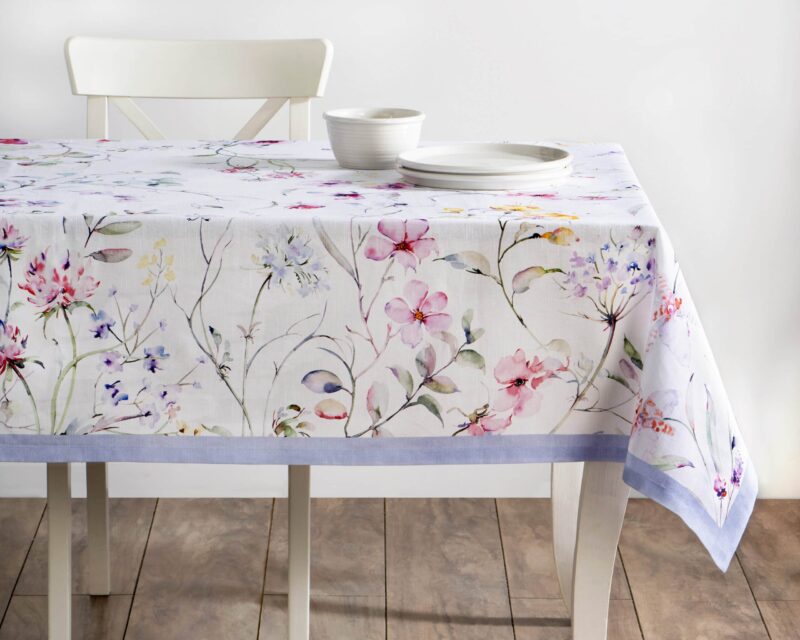 Summer Floral Tablecloth