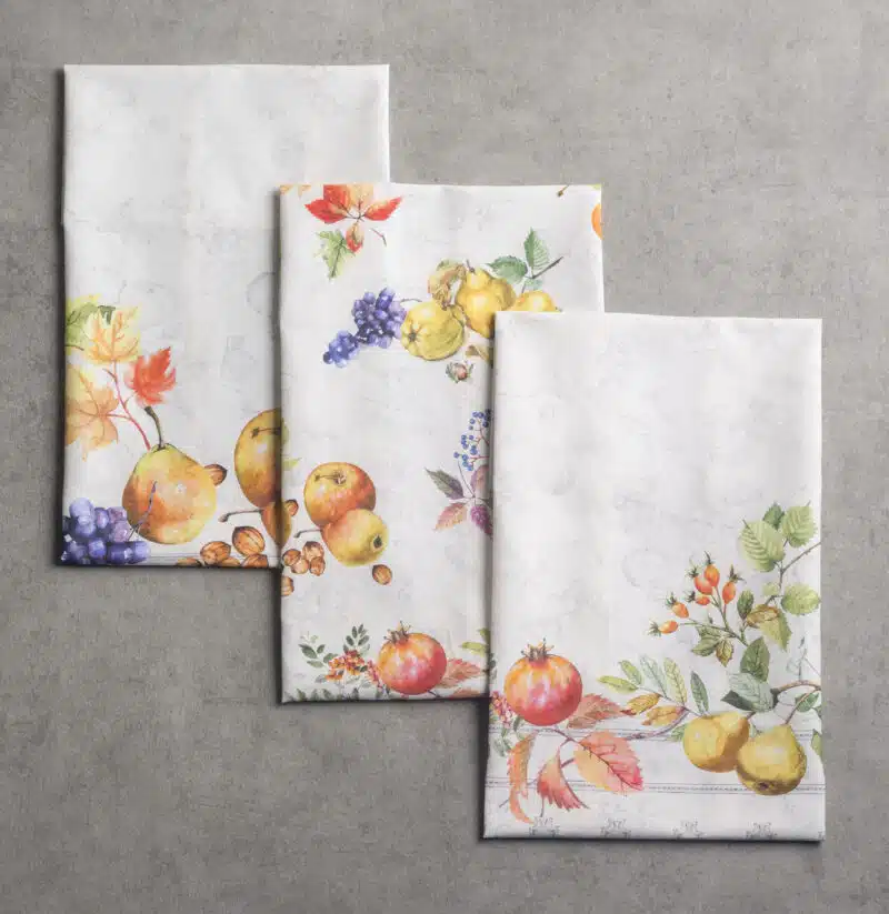 Fruit D'hiver Kitchen towel