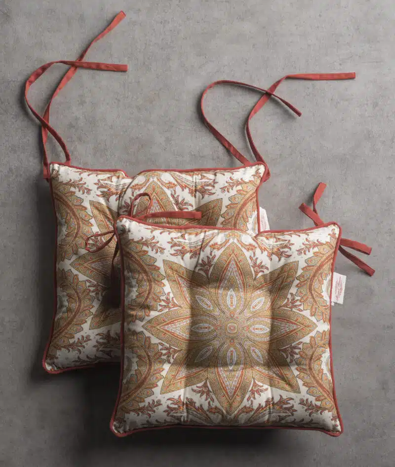 Kashmir Paisley Chair Pad