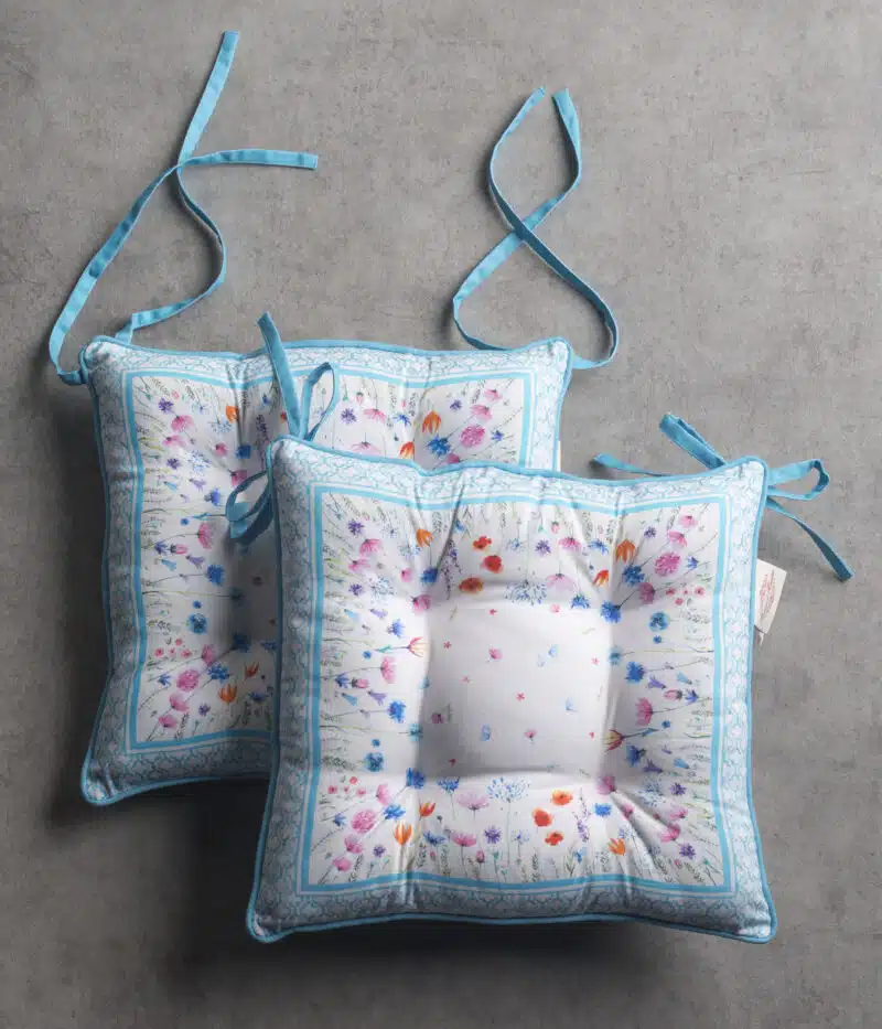 Flower In The Field Chair Pad