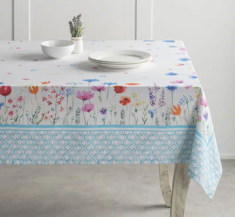 Flower In The Field Tablecloth
