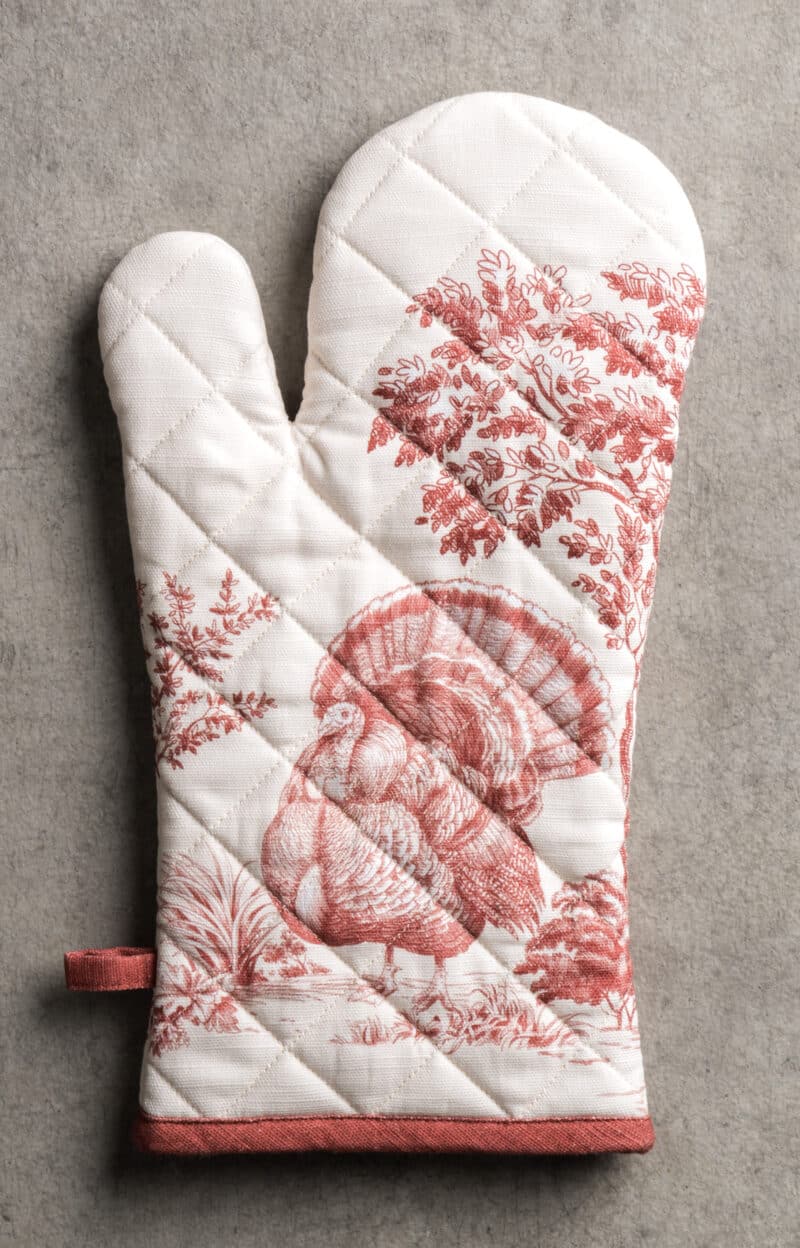 Holy Jouy Red Oven Mitt