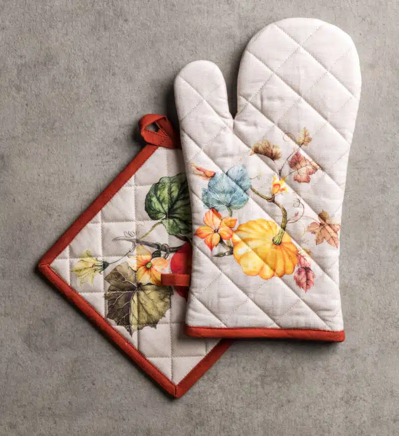Potiron Glove & Potholder