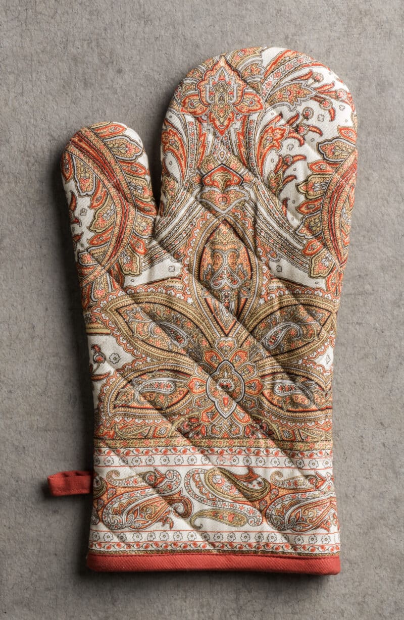 Kashmir Paisley Oven Mitt
