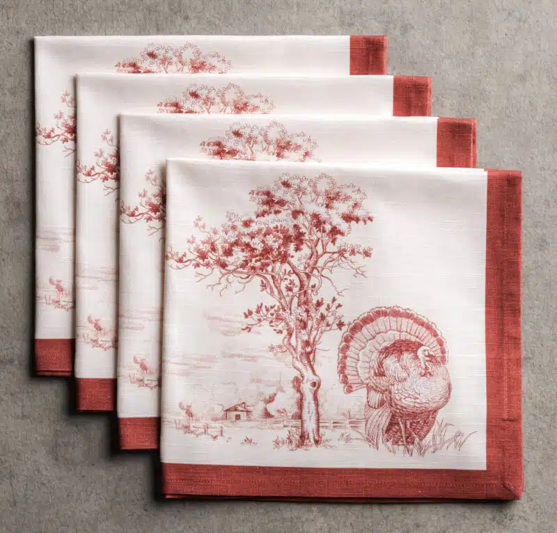 Holy Jouy Red Napkin