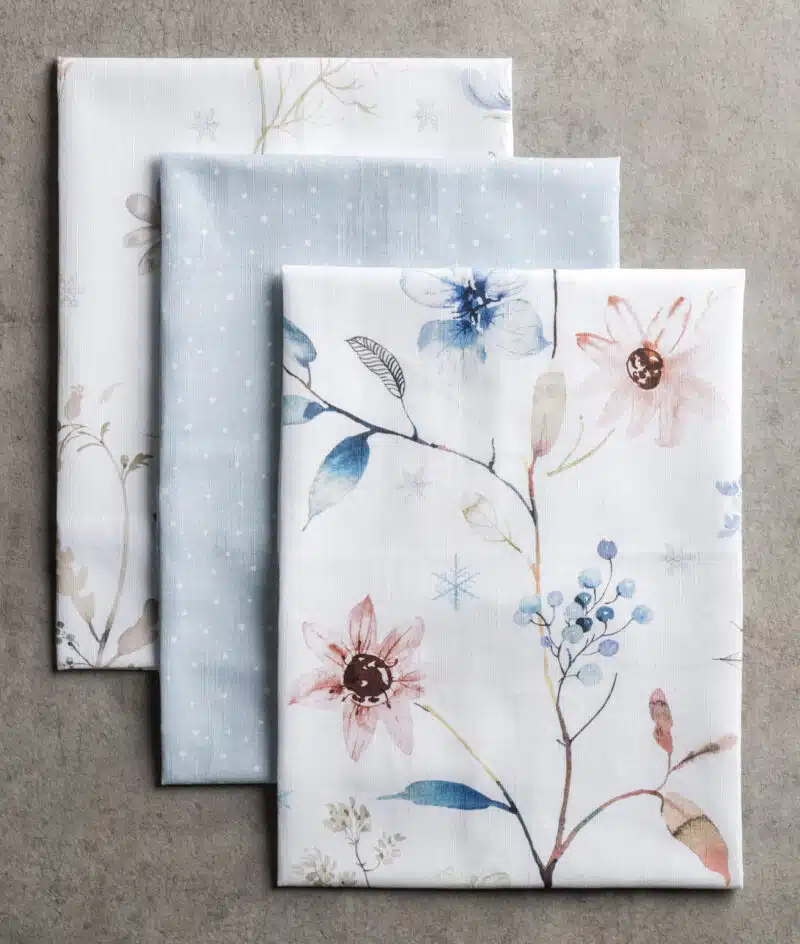 Ice Florals Kitchen towel