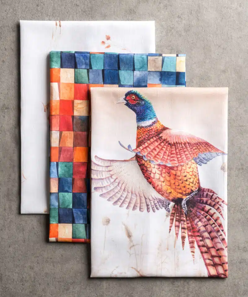 Faisan D'Automne Kitchen towel