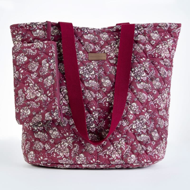 Surya Maroon Shopping Bag