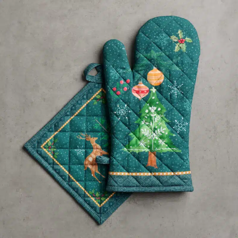 Hygge Christmas Glove & Potholder