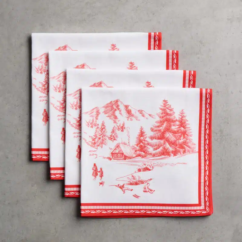 Winter Jouy Napkin