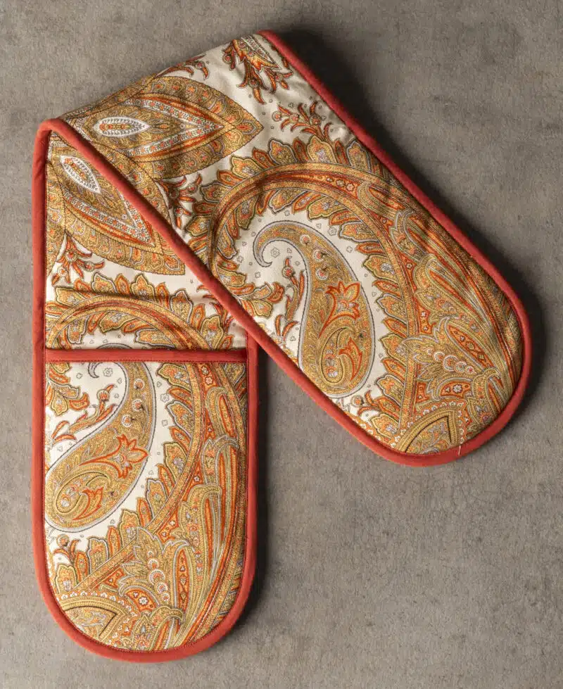 Kashmir Paisley Double Glove
