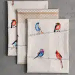 Birdies On Wire Kitchen Towel