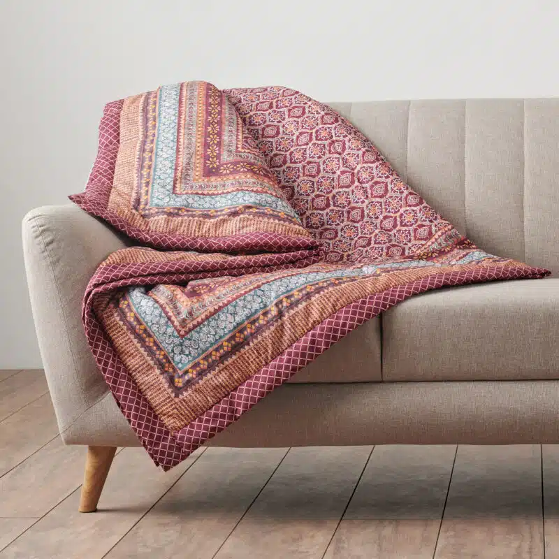 Fair Isle Throws