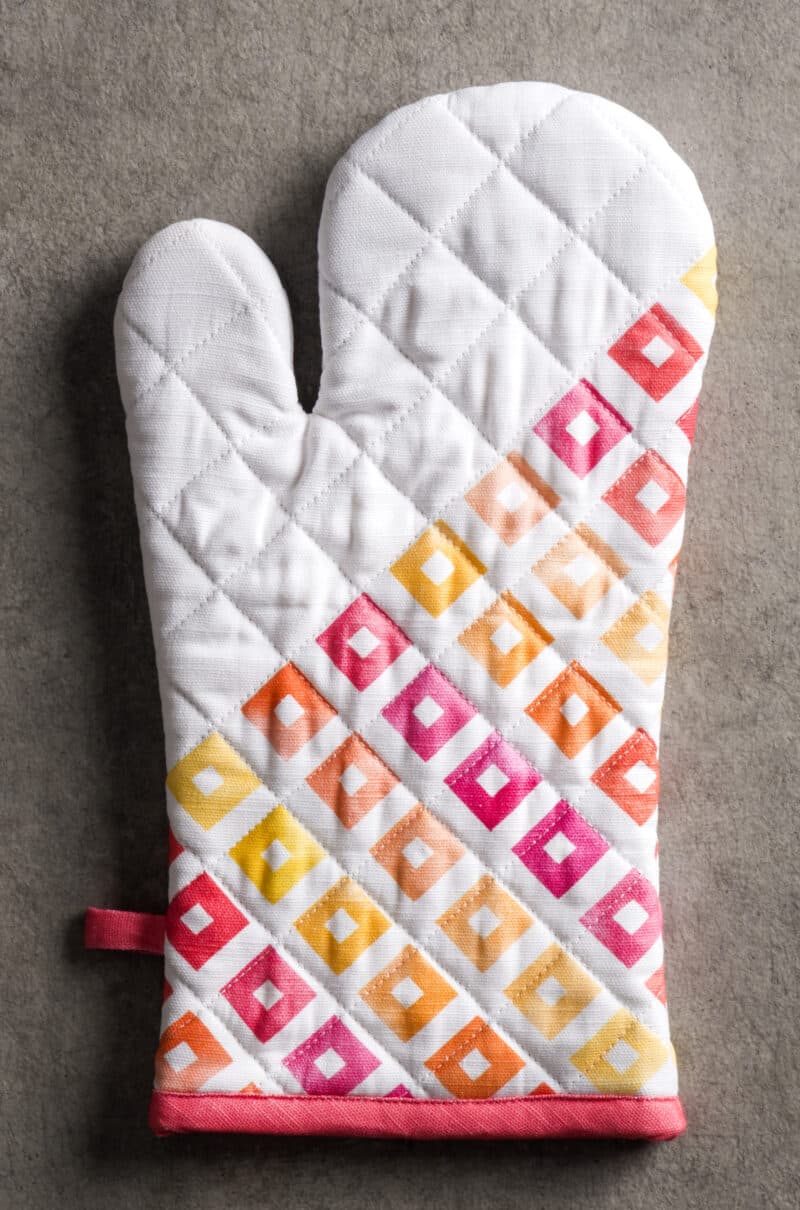 Summer Maze Oven Mitt