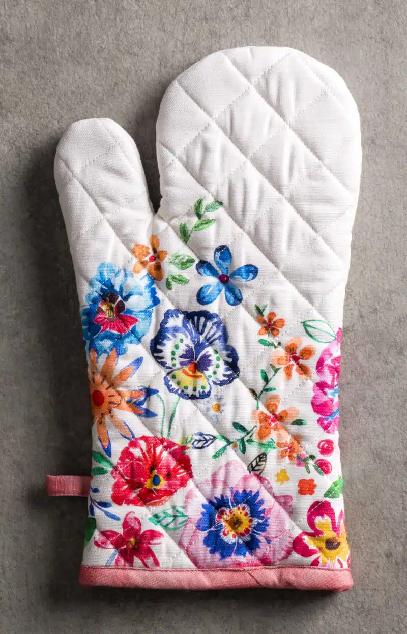 Happy Florals High Summer Oven Mitt