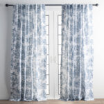 Miller - Blue Curtain (White Base)