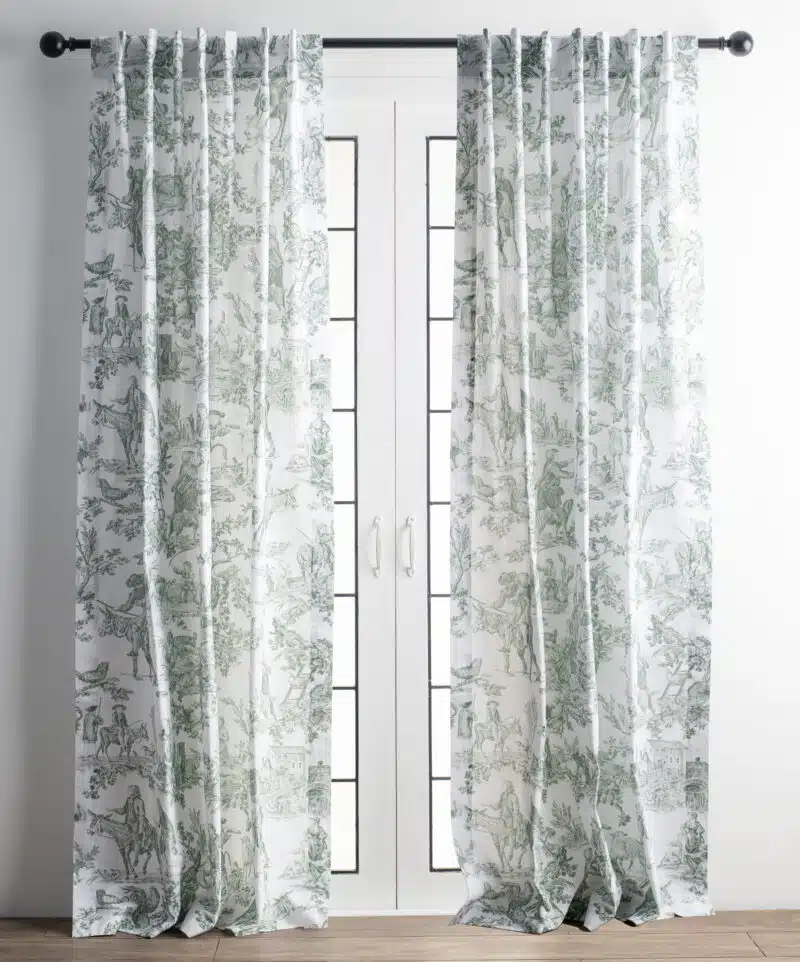 Miller - Antique Green Curtain