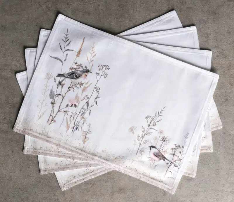 Meadow Florals Brown Placemat