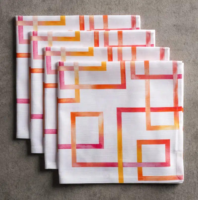 Summer Maze Napkin
