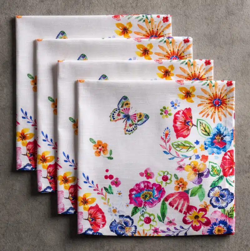 Happy Florals High summer Napkin