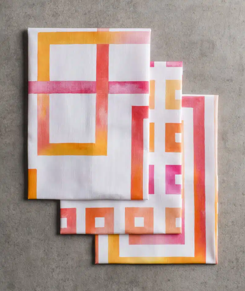 Summer Maze Kitchen Towel