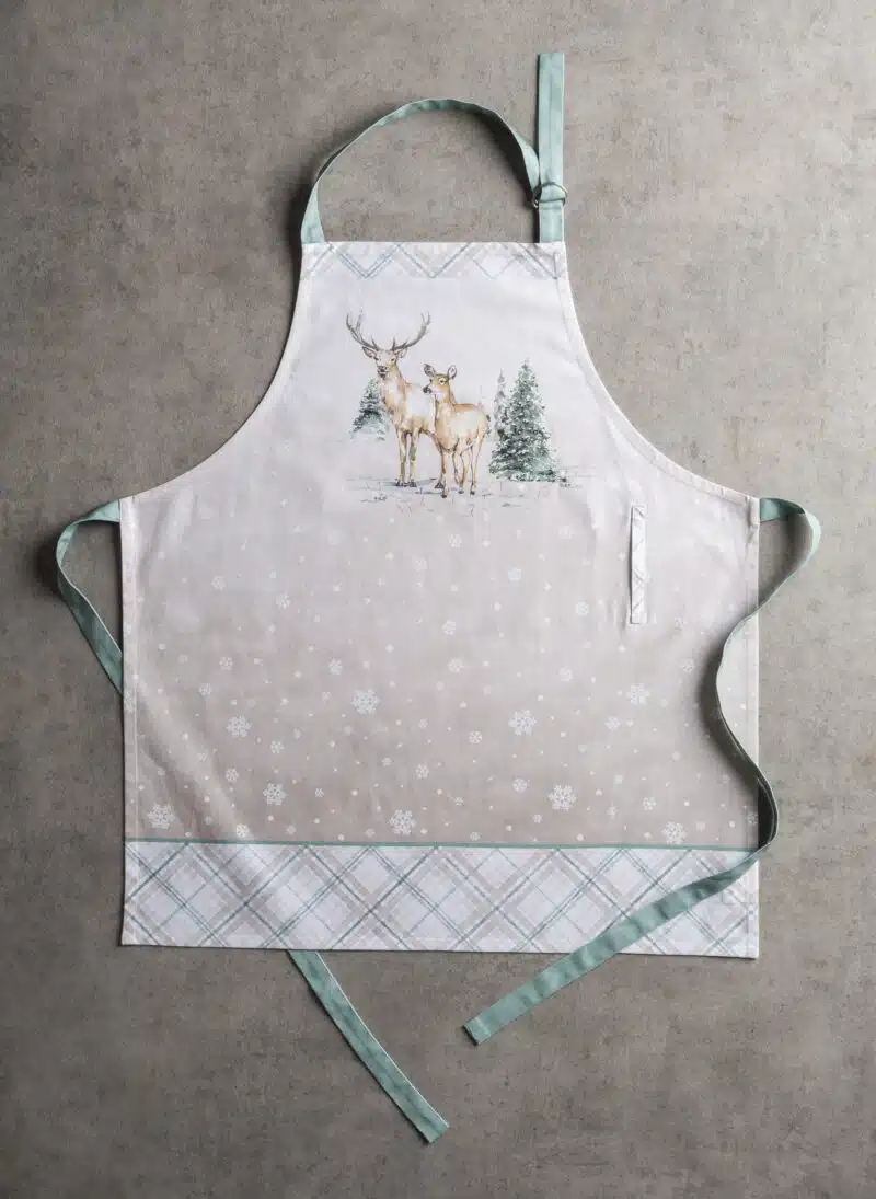 Deer In The Woods  Apron