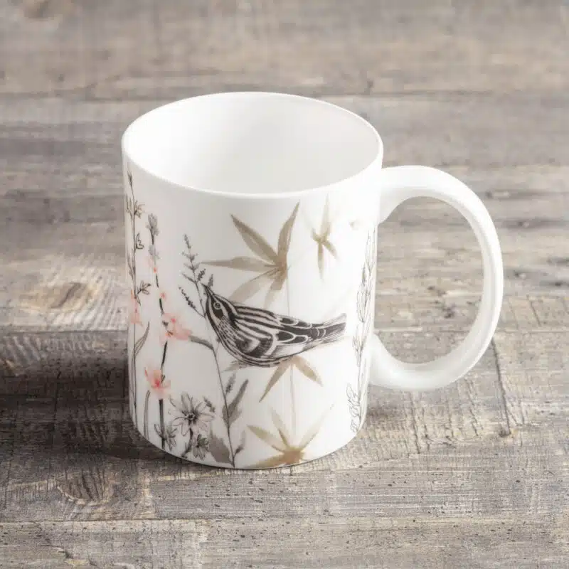 Meadow Florals - Brown - Meadow Mornings Single Mug