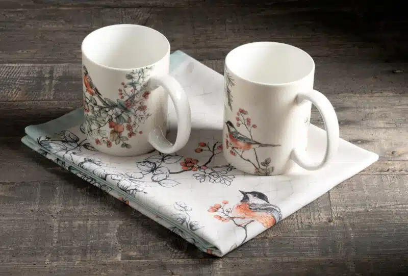 Whistish Shabby Pack of 2 Mugs