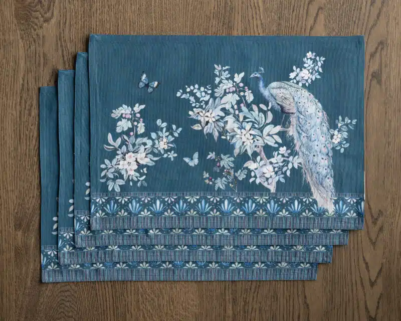 Peacock Utopia Deep Sea Placemat