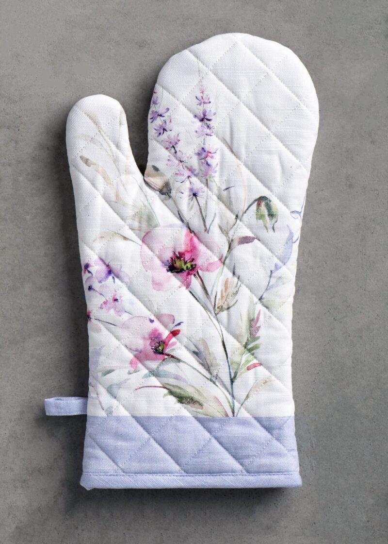 Summer Floral Oven Mitt