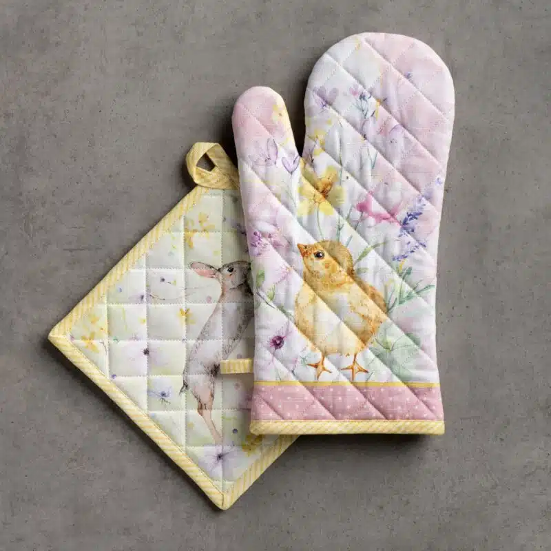 Easter Zest Glove & Potholder