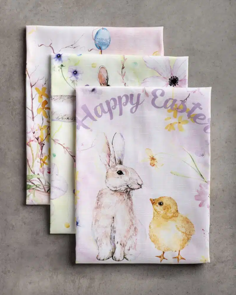 Easter Zest Kitchen Towel