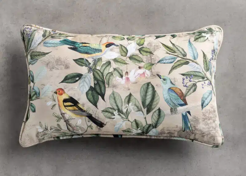 Solstice Beige Rectangle Cushion