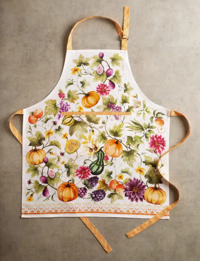 Pumpkin Garden - Cloudy Cream Apron