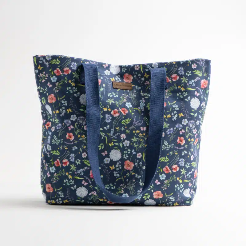 Just Floral Canvas Tote Bag