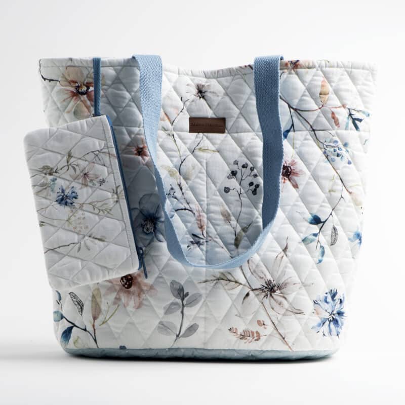 Ice Florals Shopping Bag