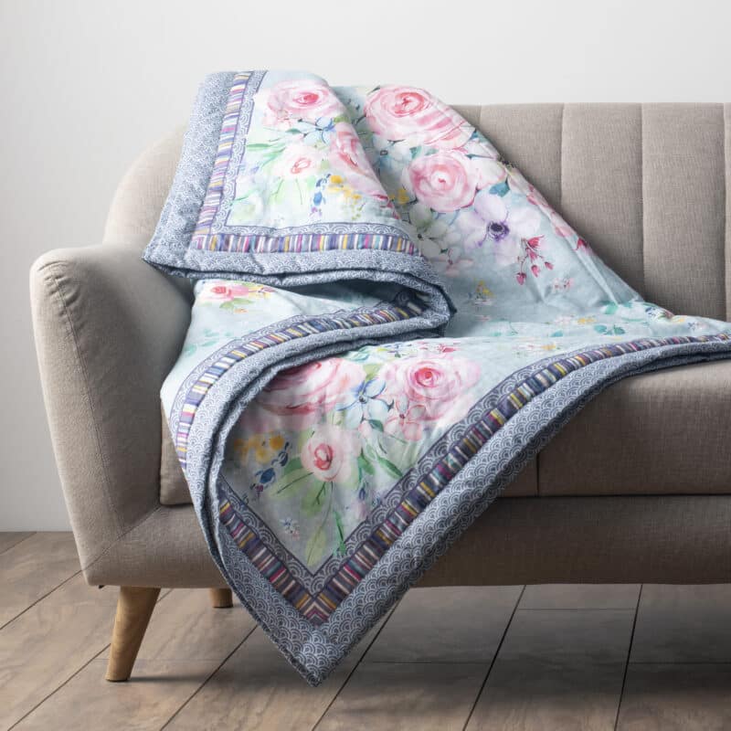 Sweet Rose Lavender Throws