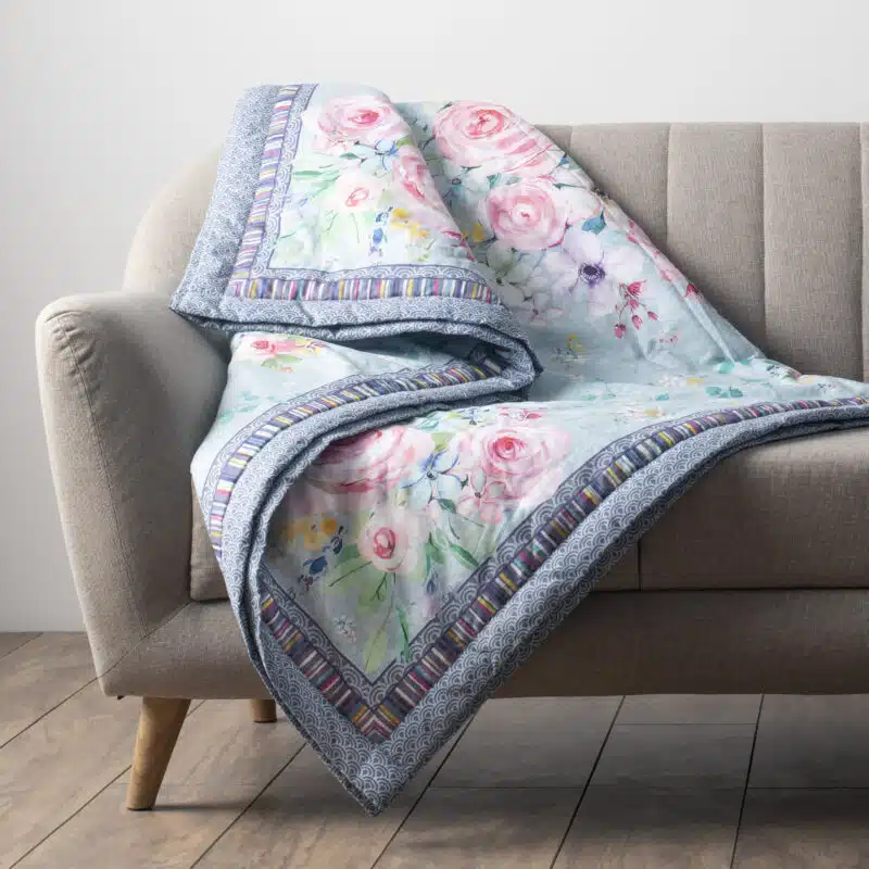 Sweet Rose Lavender Throws