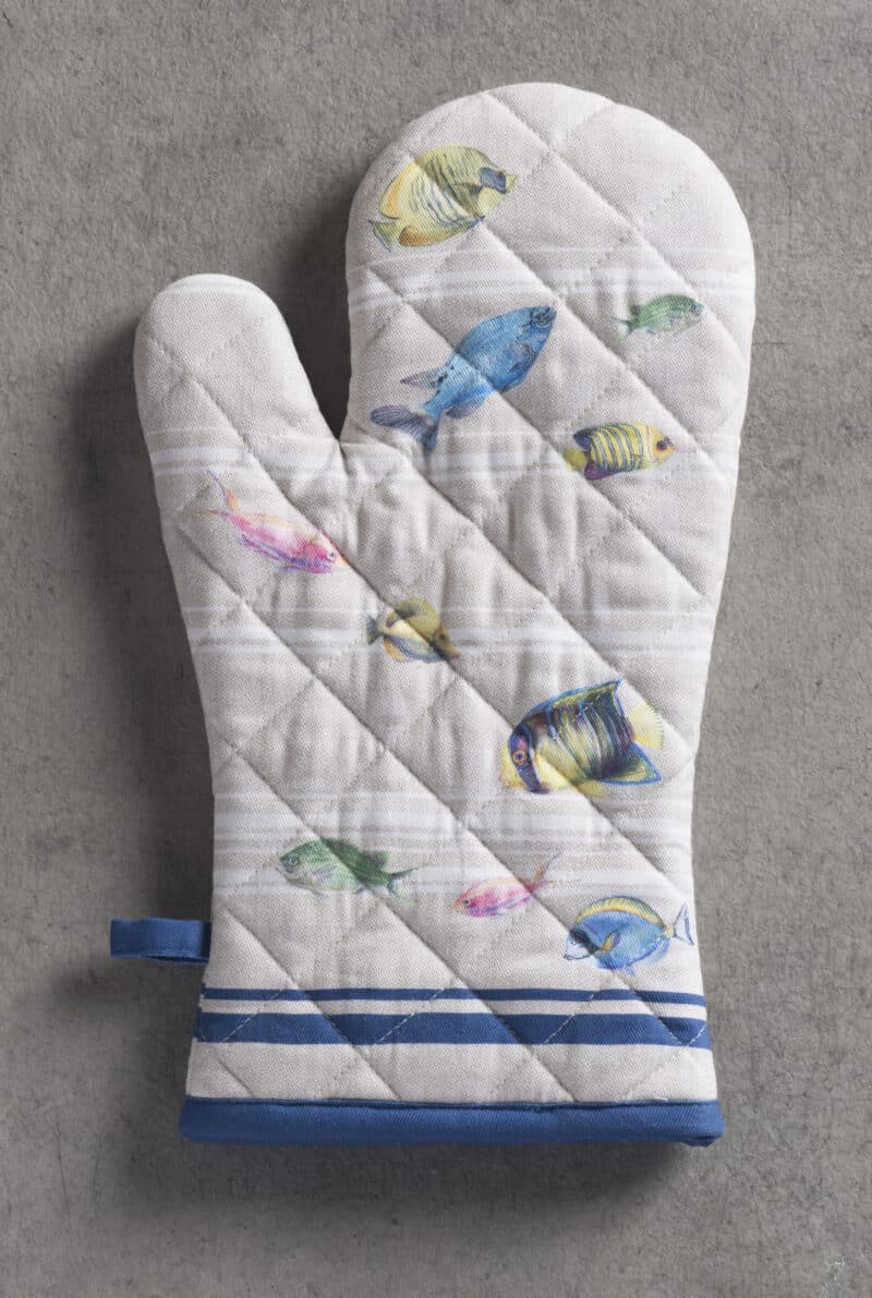 Poisson Oven Mitt