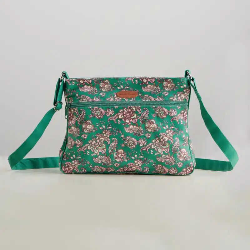 Surya-Green Crossbody Bag