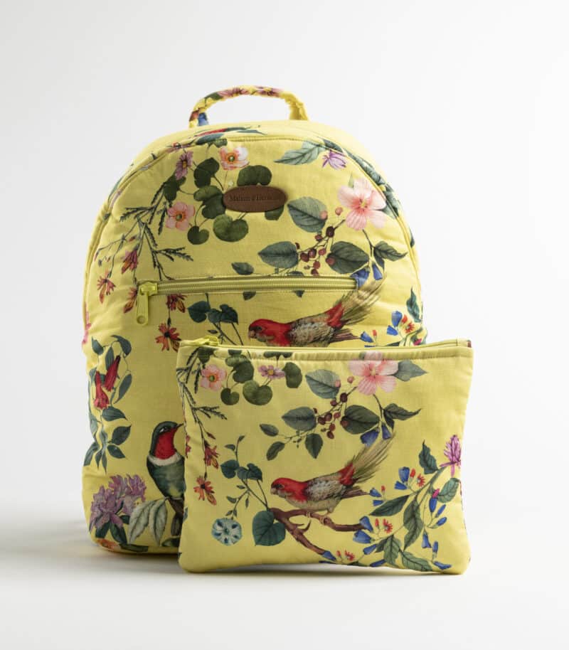 Eden-Yellow Backpack Bag