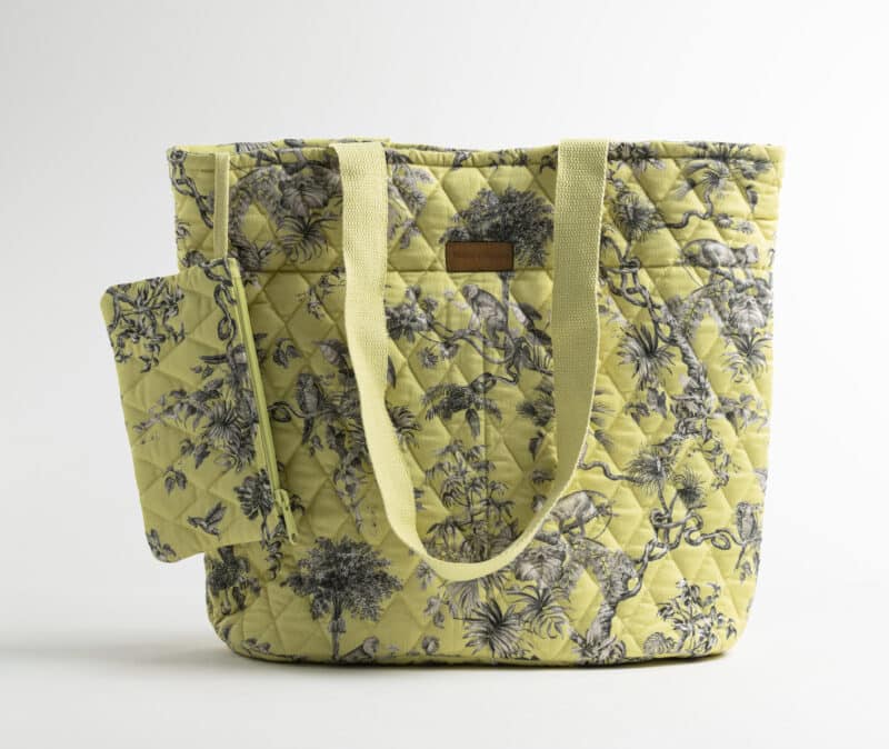 Bonobo-Yellow Shopping Bag