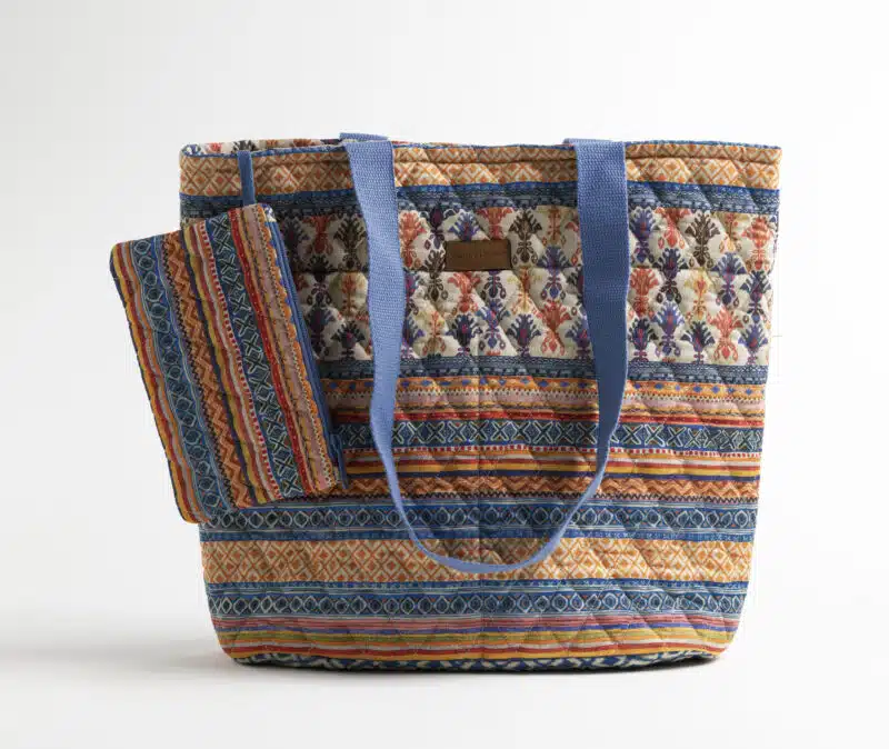 Ikat-kenji Shopping Bag