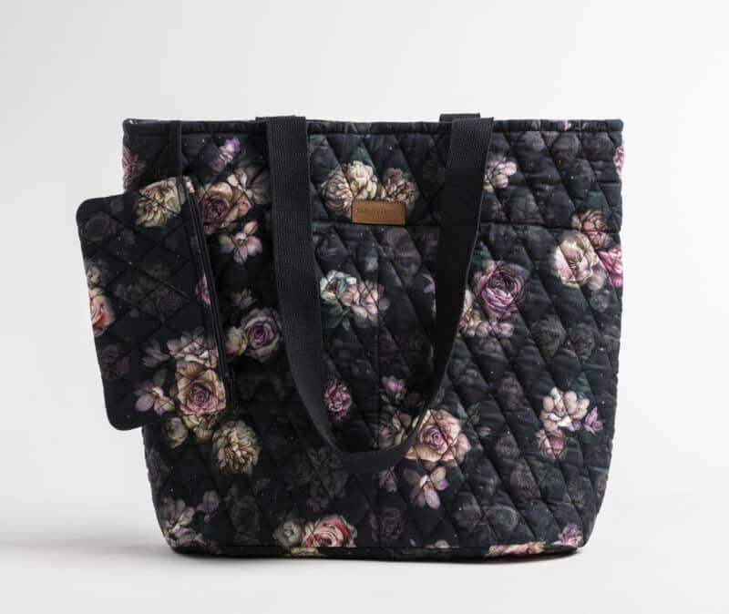 Moody Florals Shopping Bag