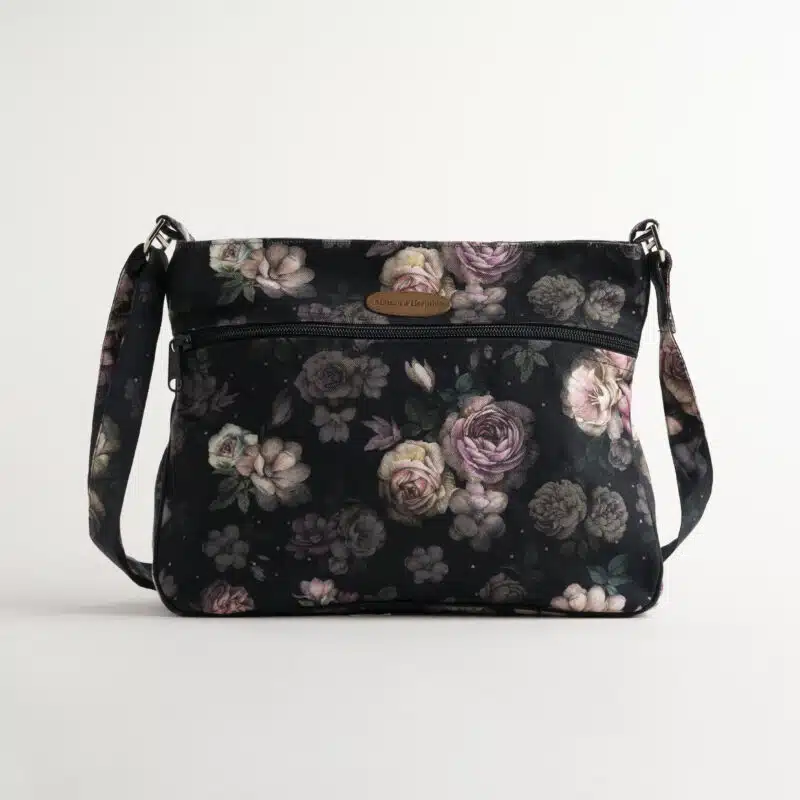 Moody Florals Crossbody Bag