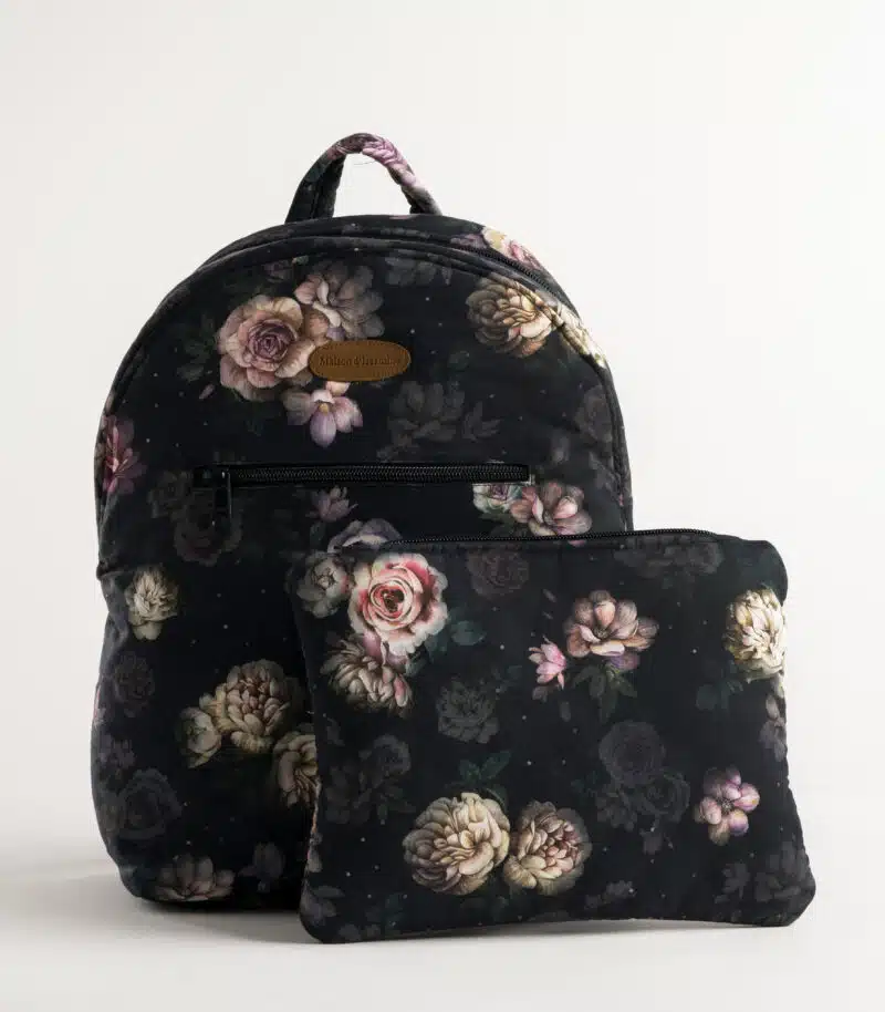 Moody Florals Backpack Bag