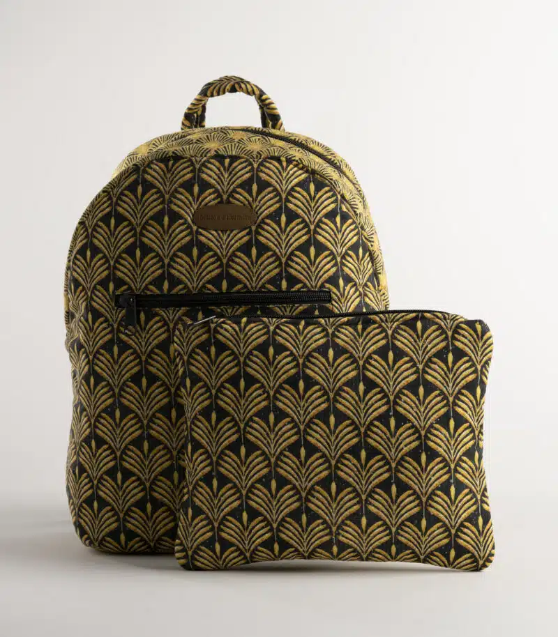 Art Deco Backpack Bag