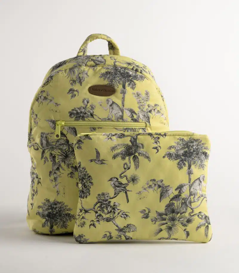 Bonobo-yellow Backpack Bag