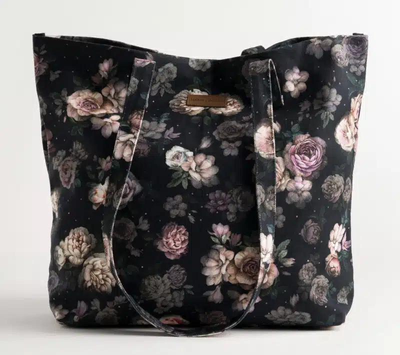 Moody Florals - Canvas Tote Bag