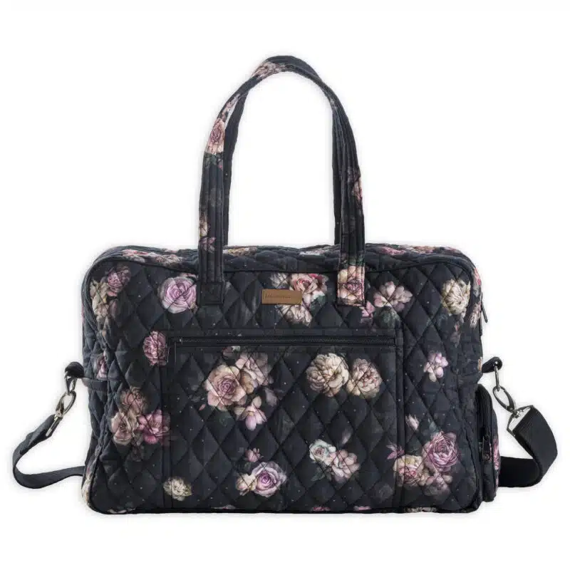 Moody Florals Weekend Bag